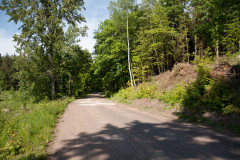 Straße bei Kulsze