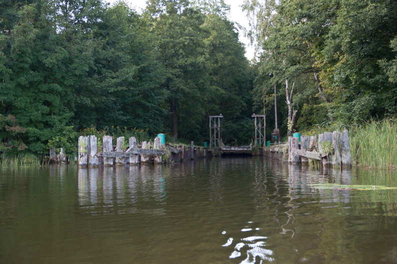Eisenbahnfähre vor Fürstenberg